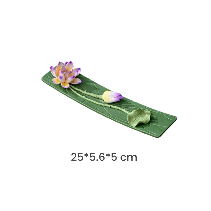 Vintage Handmade Blue And White Plum Floral Ceramic Sticks Burning Incense Holder Vintage Handmade Blue and White Plum Floral Ceramic Sticks Burning Incense Holder | Lulu Incense