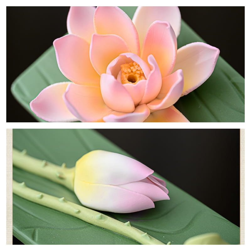 Vintage Handmade Blue And White Plum Floral Ceramic Sticks Burning Incense Holder Vintage Handmade Blue and White Plum Floral Ceramic Sticks Burning Incense Holder | Lulu Incense