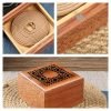 Chinese Antique Song dynasty Fan Shaped Wooden Incense Cone Holder | Lulu Incense