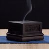 Handmade Walnut Cherry Blossom Shaped Wood Sticks Incense Burner | Lulu Incense