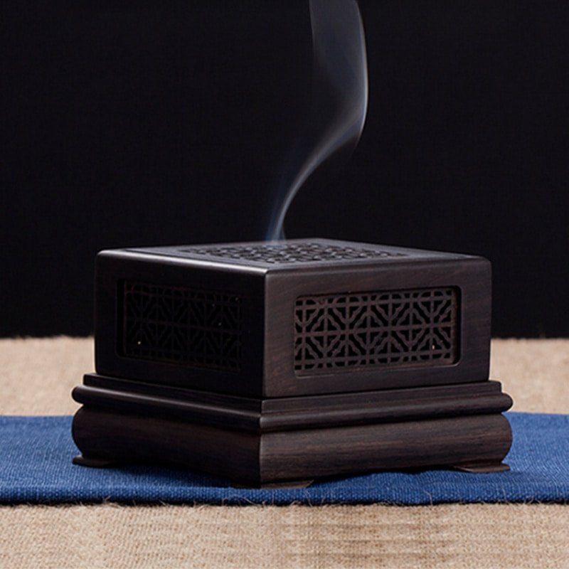 Handmade Walnut Cherry Blossom Shaped Wood Sticks Incense Burner Handmade Walnut Cherry Blossom Shaped Wood Sticks Incense Burner | Lulu Incense