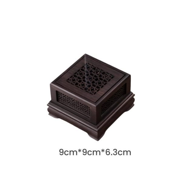 Handmade Walnut Cherry Blossom Shaped Wood Sticks Incense Burner | Lulu Incense