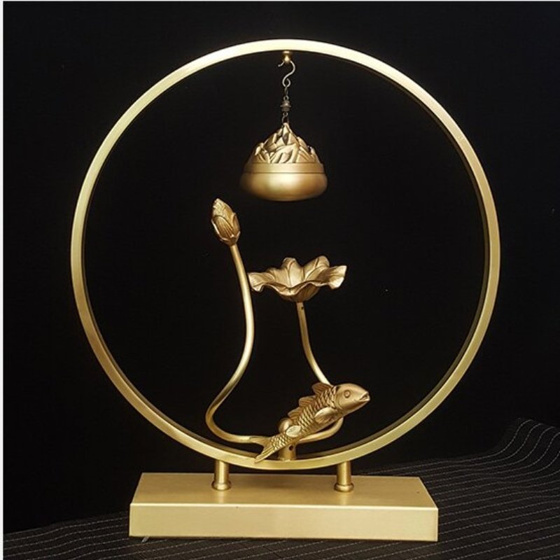 Red Cow Resin Backflow Scent Incense Burner With Electric Led Lighting Red Cow Resin Backflow Scent Incense Burner with Electric LED Lighting | Lulu Incense