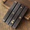 Vintage Traditional Patterns Sandal Wooden Stick Incense Burner Holder Box | Lulu Incense