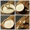 Half Curlved Koi Fish Ceramic Scent Stick Incense Burner Holder For Good Luck | Lulu Incense