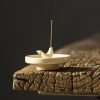 Half Curlved Koi Fish Ceramic Scent Stick Incense Burner Holder For Good Luck | Lulu Incense