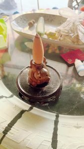 Cute Little Cow Wood Waterfall Backflow Incense Burner photo review
