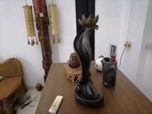 Unique Large Vintage Lotus Smoke Backflow and Waterfall Incense Burner for Sale photo review