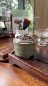 Vintage Porcelain Spiral Coil and Cone Incense Burner Holder photo review