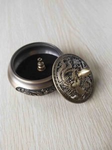 Dragon Theme Antique Chinese Tibetan Brass Incense Burner for Sale photo review
