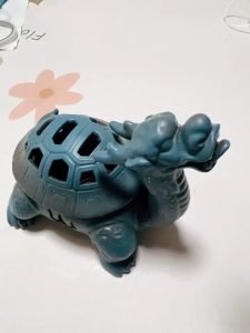 Dragon Turtle Shape Ceramic Incense Cone Burner Holder photo review