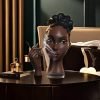 Modern Black Woman Black Girl Smoking Head Face Cone Incense Burner