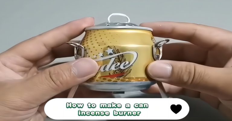 how to make a diy incense burner