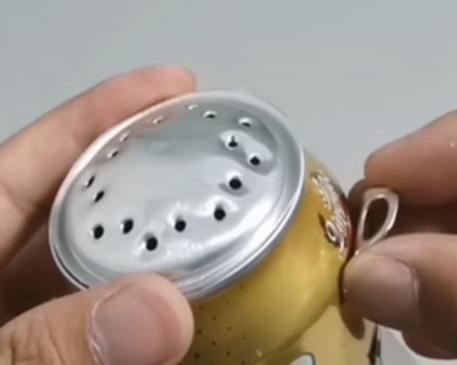 step 6 of making a diy incense burner