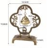 Alloy Antique Lotus Theme Backflow Hanging Censer Incense Burner Holder for Sale