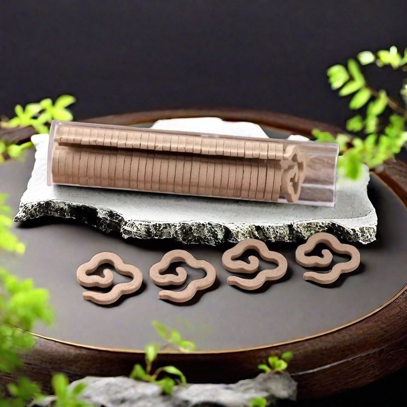 Auspicious Clouds Shaped Vietnamese Pure Nha Trang Agarwood Coiled Incense Auspicious Clouds Shaped Vietnamese Pure Nha Trang Agarwood Coiled Incense