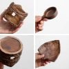 Best Antique Brown Light Stove Burning Essential Oil & Candle Fragrance Incense Holder