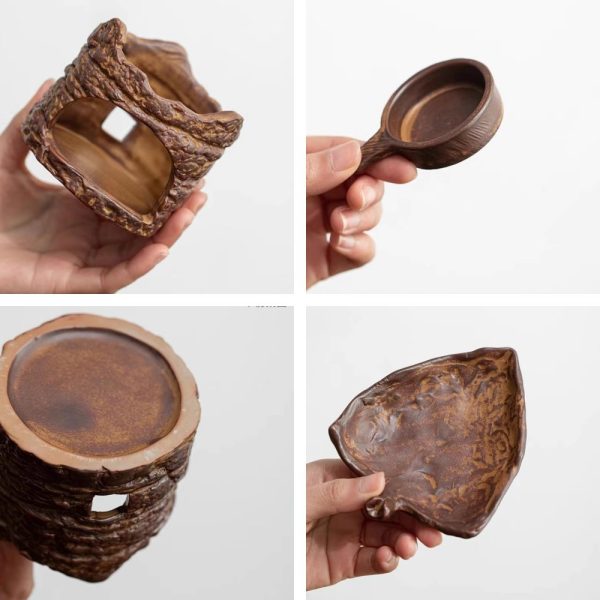 Best Antique Brown Light Stove Burning Essential Oil & Candle Fragrance Incense Holder