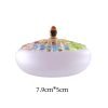 Best Chinese Glass Incense Burner Bowl With Colorful Lid