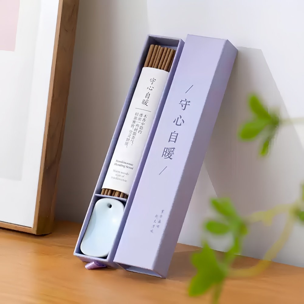 Best Handcrafted Burning Frankincense Incense Sticks with Holder