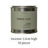 Best Handmade Natural White Sage Scented Cones Incense
