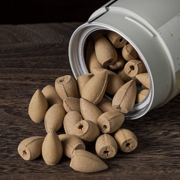 Best Natural Chinese Fragrant Osmanthus Backflow Incense Cone Box