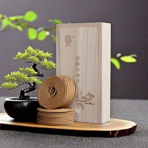 Best Smelling Chinese Handcrafted Natural Jasmine Coil Incense for Home