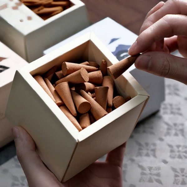 Best Smelling Chinese Natural Patchouli Incense Cone Box