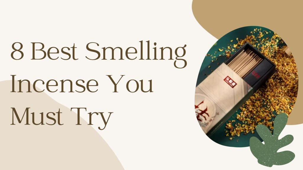 8 Best Smelling Incense You Must Try: Good & Nice Smelling Incense for Every Mood