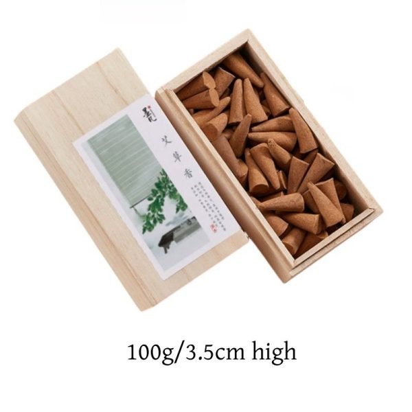 Best Smelling Mugwort Fragrance Incense Cones Box for Sale