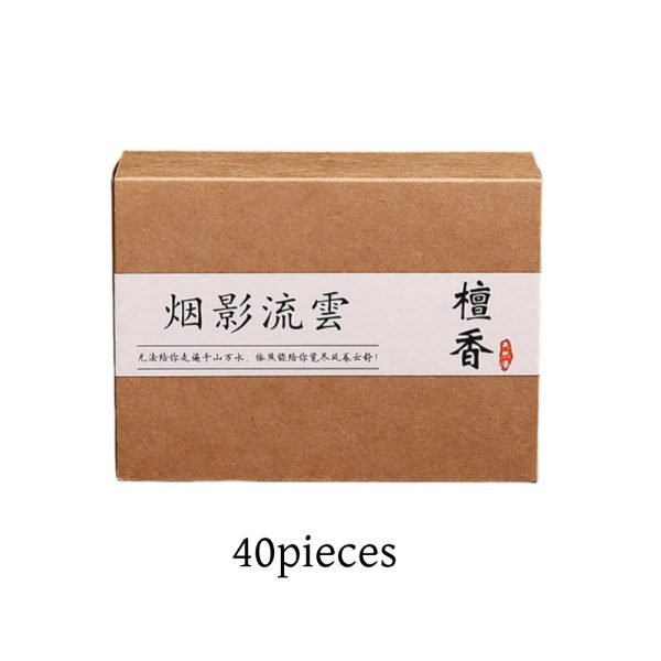 Best Smelling Premium Sandalwood Scented Backflow Cone Incense From Tibet