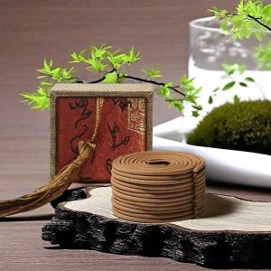 Chinese Antique Magnolia Flower Fragrance Coil Incense for Sale