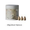 Chinese Antique Sandalwood Aromatic Incense Waterfall Cones