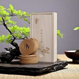 Chinese Handmade Natural Magnolia Flower Fragrance Incense Coils
