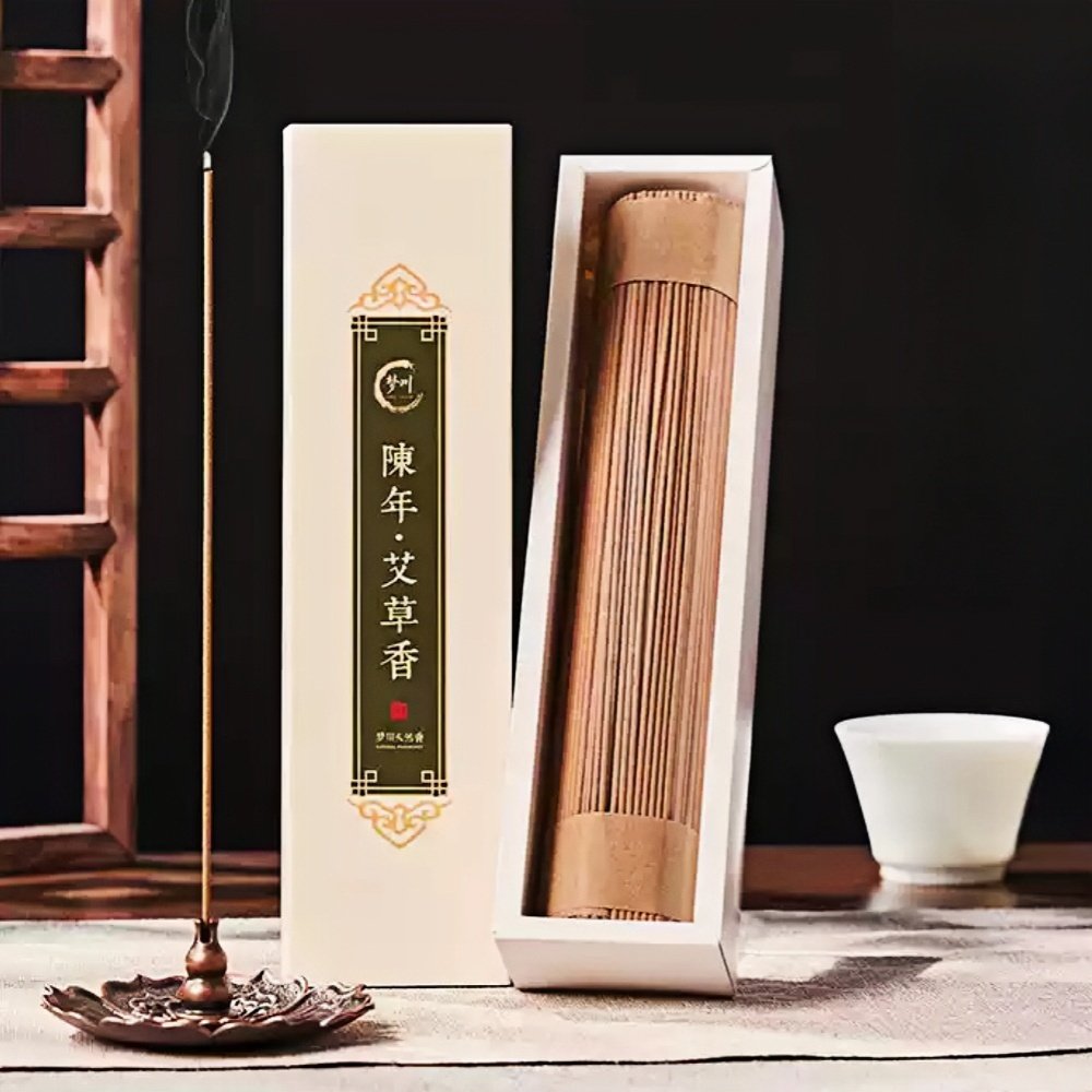 Chinese Traditional Mugwort Fragrance Incense of Stick Box Chinese Traditional Mugwort Fragrance Incense of Stick Box