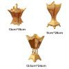 Golden Alloy Vintage Arabic Church Charcoal Incense Censer Burner Holder