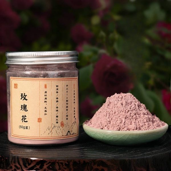 Good Smelling Handcrafted Nature Pure Rose Loose Powder Incense
