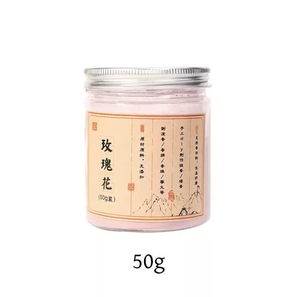 Good Smelling Handcrafted Nature Pure Rose Loose Powder Incense