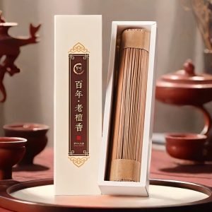 Good Smelling Handcrafted Sandalwood Stick Incense Box from China