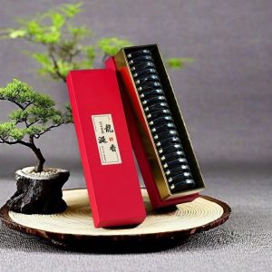 Good Smelling Natural Pure Dragons Blood Coiled Incense Box from China