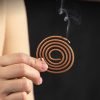 Handcrafted Antique Agarwood and Sandalwood Scent Coil Incenses