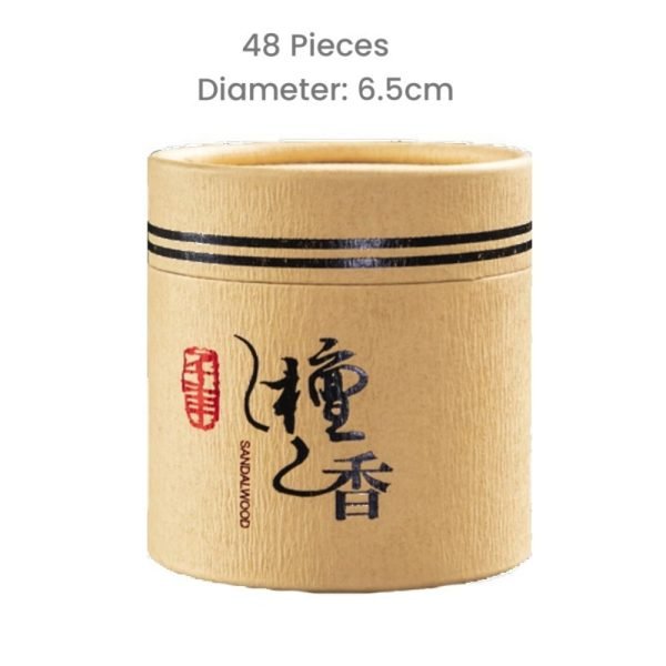 Handcrafted Antique Agarwood and Sandalwood Scent Coil Incenses