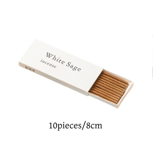 Handcrafted Natural White Sage Incense with Sticks for Purification