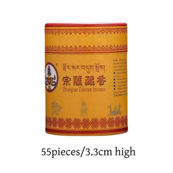 Handmade Authentic Dzongsar Natural Tibetan Cone of Incense