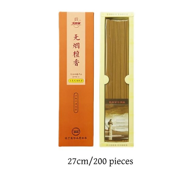 Handmade Smokeless Sandalwood Buddhist Incense Stick Box for Sale