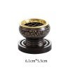 Indian Hand Carved Vintage Copper Charcoal Burner for Incense