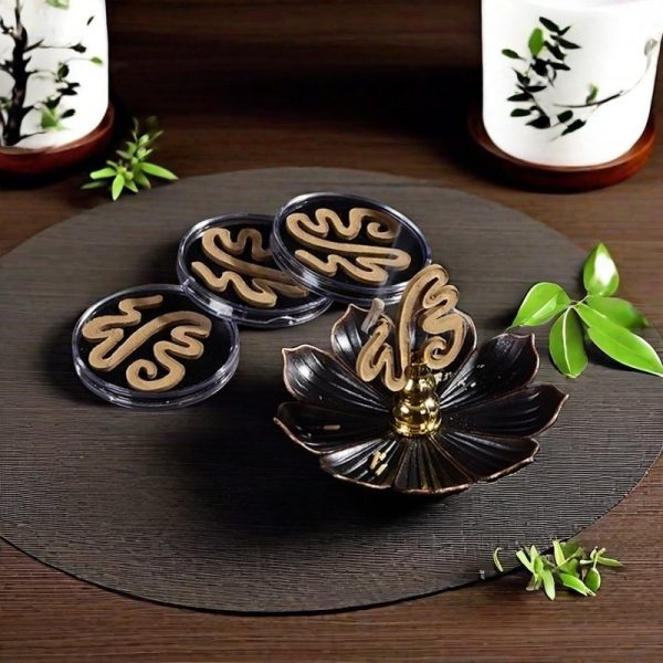 Natural Handmade Vietnamese Pure Agarwood Incense Coils Box for Sale