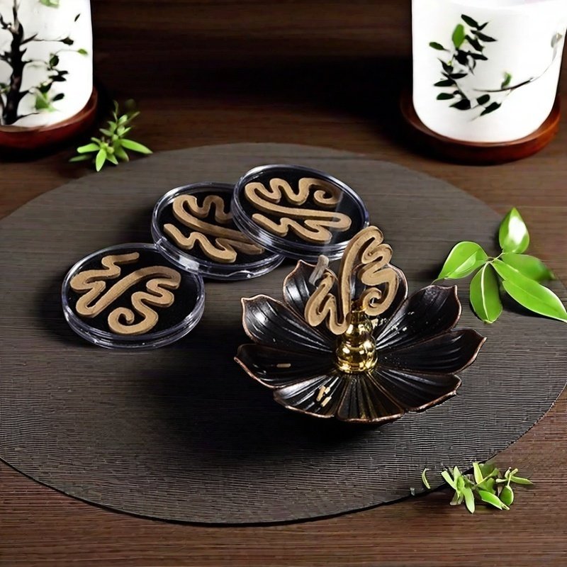 Natural Handmade Vietnamese Pure Agarwood Incense Coils Box for Sale Natural Handmade Vietnamese Pure Agarwood Incense Coils Box for Sale