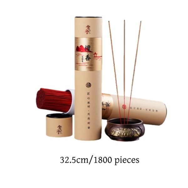 Natural Smokeless Buddhist Sandalwood Incense Sticks for Mediation