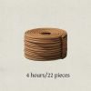Premium Handcrafted Chinese Ebony Agarwood Coiled Incense